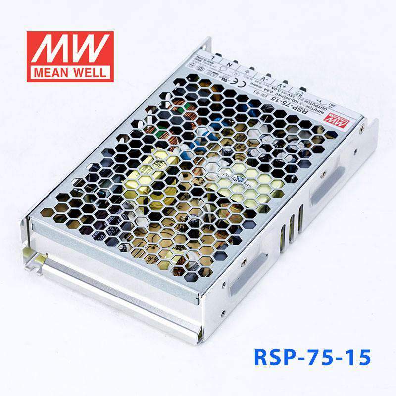 Mean Well RSP-75-15 Power Supply 75W 15V 5A - PHOTO 3