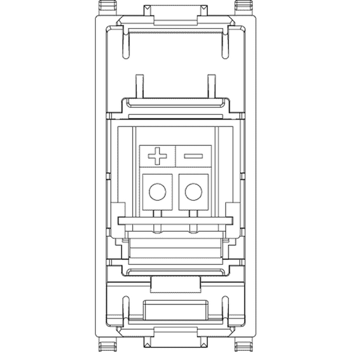 Plana Speaker Connector White - PHOTO 2
