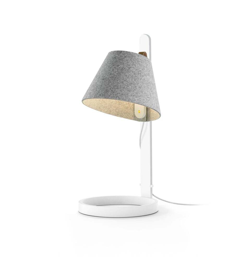 Pablo Table Lana Mini Stone-Grey / White