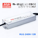 Mean Well HLG-240H-12AB Power Supply 192W 12V - Adjustable and Dimmable 16A