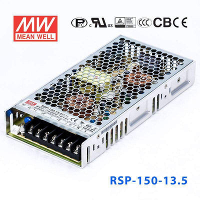 Mean Well RSP-150-13.5 Power Supply 150W 13.5V 11.2A