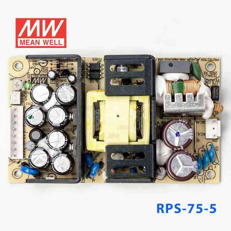 Mean Well RPS-75-5 Green Power Supply W 5V 14A - Medical Power Supply - PHOTO 4