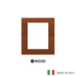 Vimar Arke Classic Plate 8M Cherry Wood