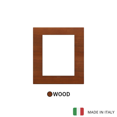 Vimar Arke Classic Plate 8M Cherry Wood