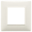 Vimar Plana Plate 2M Technopolymer Granite White - Square