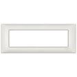 Vimar Plana Plate 7M Metal Pearl Silver