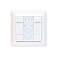 Sunricher DALI2 Wall Panel, 8 Buttons, White
