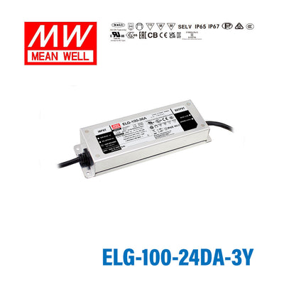 Mean Well ELG-100-24DA-3Y Power Supply 100W 24V - DALI 4A
