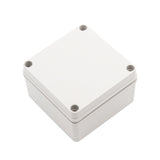 Boxco S-Series 125x125x75mm Plastic Enclosure, IP67, IK08, PC, Grey Cover, Screw Type - PHOTO 1