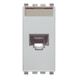 Eikon RJ45 Cat 6 Netsafe UTP 110 Outlet Silver