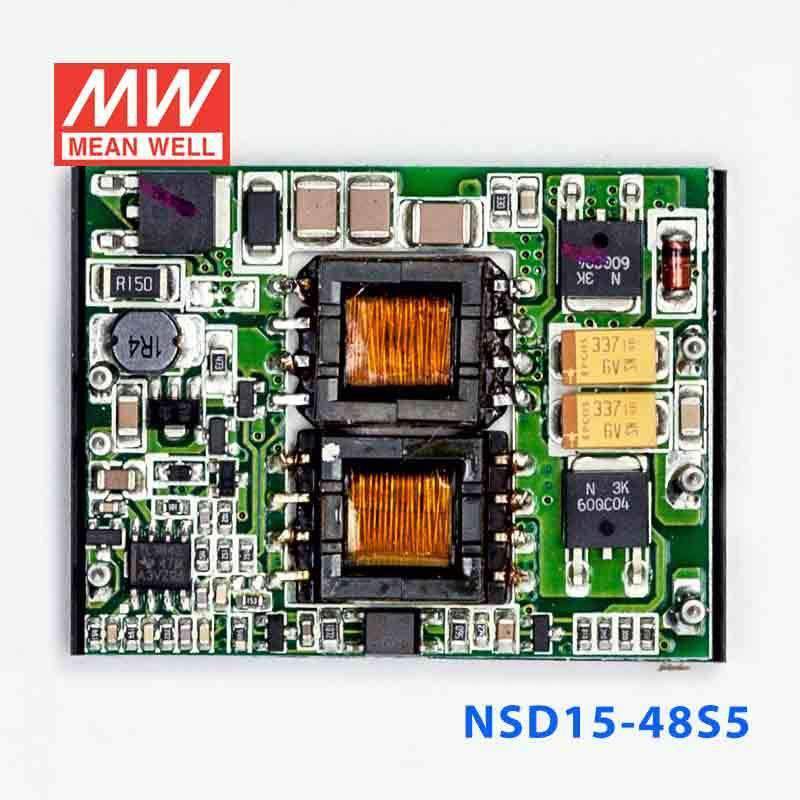 Mean Well NSD15-48S5 DC-DC Converter - 15W - 18~72V in 5V out 3A - PHOTO 4