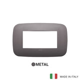 Vimar Arke Round Plate 4M Metal Dark Nickel