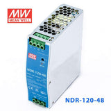 Mean Well NDR-120-48 Single Output Industrial Power Supply 120W 48V 2.5A - DIN Rail - PHOTO 1