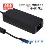 Mean Well GSM90A15-P1M Power Supply 90W 15V 6A