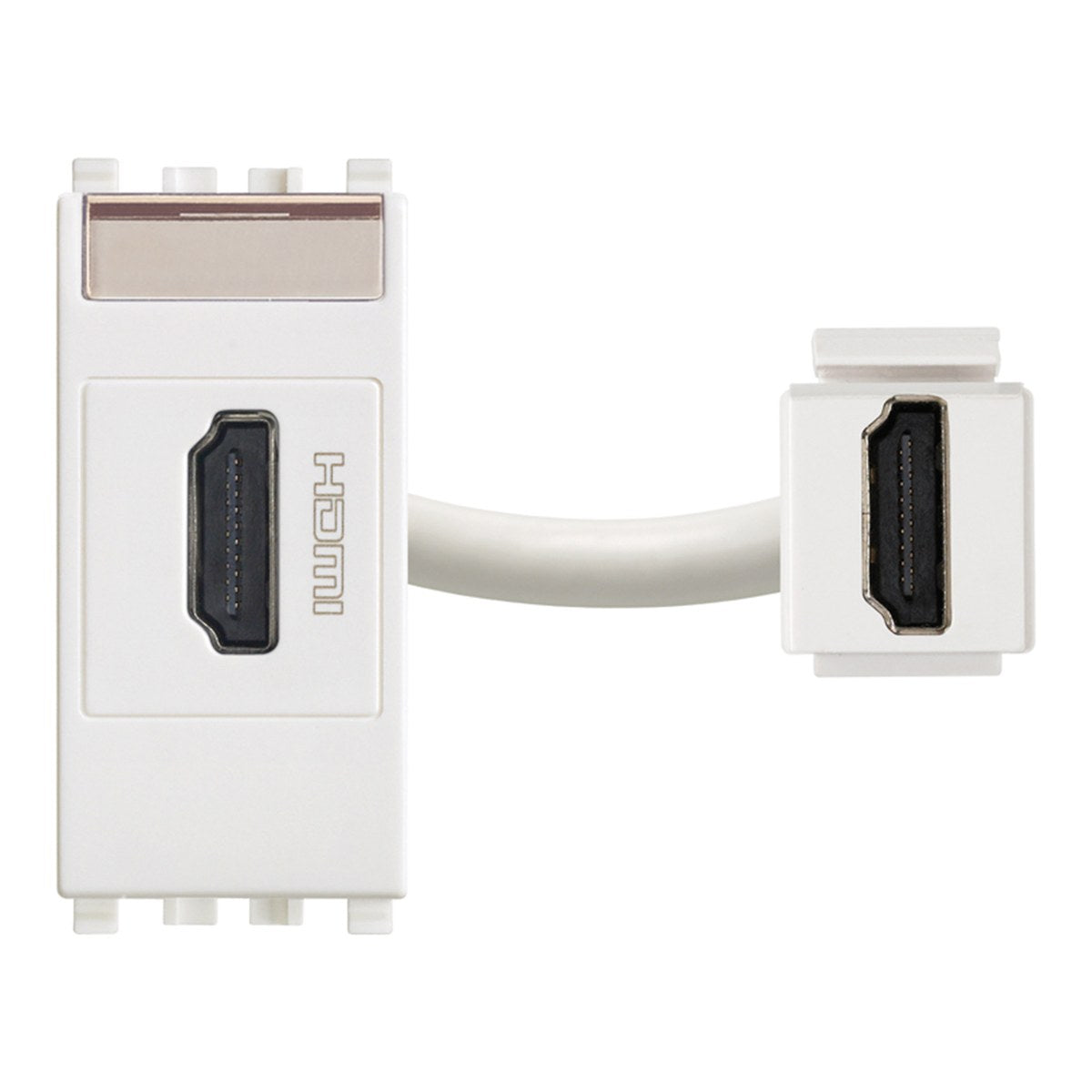 Eikon HDMI Outlet Socket Connector White