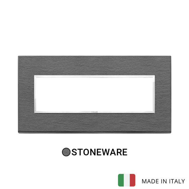 Vimar Eikon Evo Plate 7M Stone Natural Split Slate