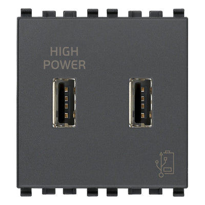 Eikon 5V 1A USB Supply Unit 2M Grey