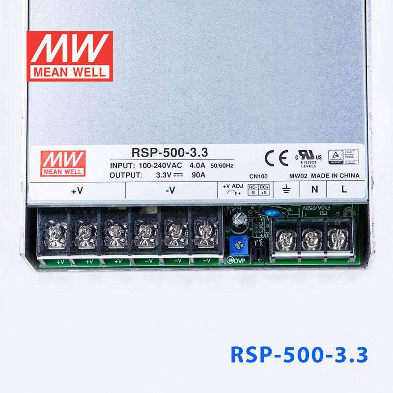 Mean Well RSP-500-3.3 Power Supply 297W 3.3V 90A - PHOTO 2