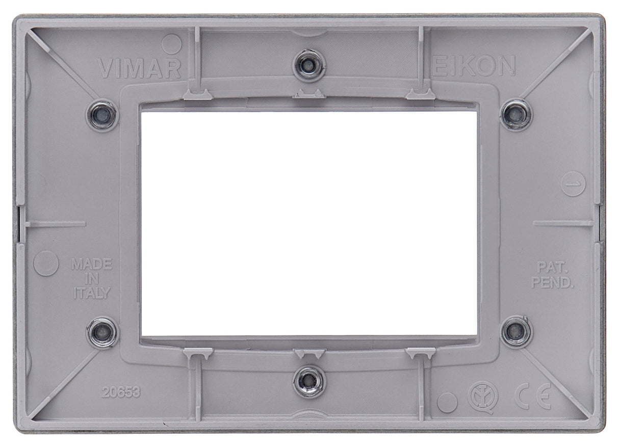 Vimar Eikon Chrome Plate 3M Bright Matt Silver - PHOTO 1