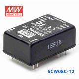 Mean Well SCW08C-12 DC-DC Converter - 8W 36~72V DC in 12V out 670mA - PHOTO 1