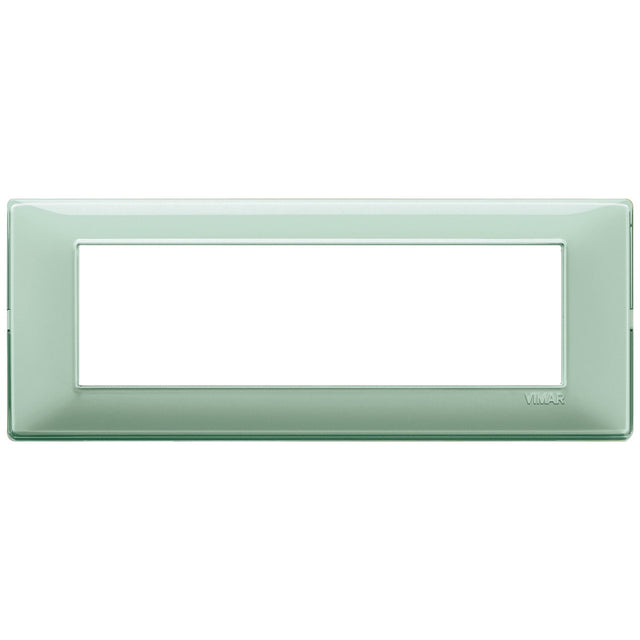 Vimar Plana Plate 7M Technopolymer Reflex Mint