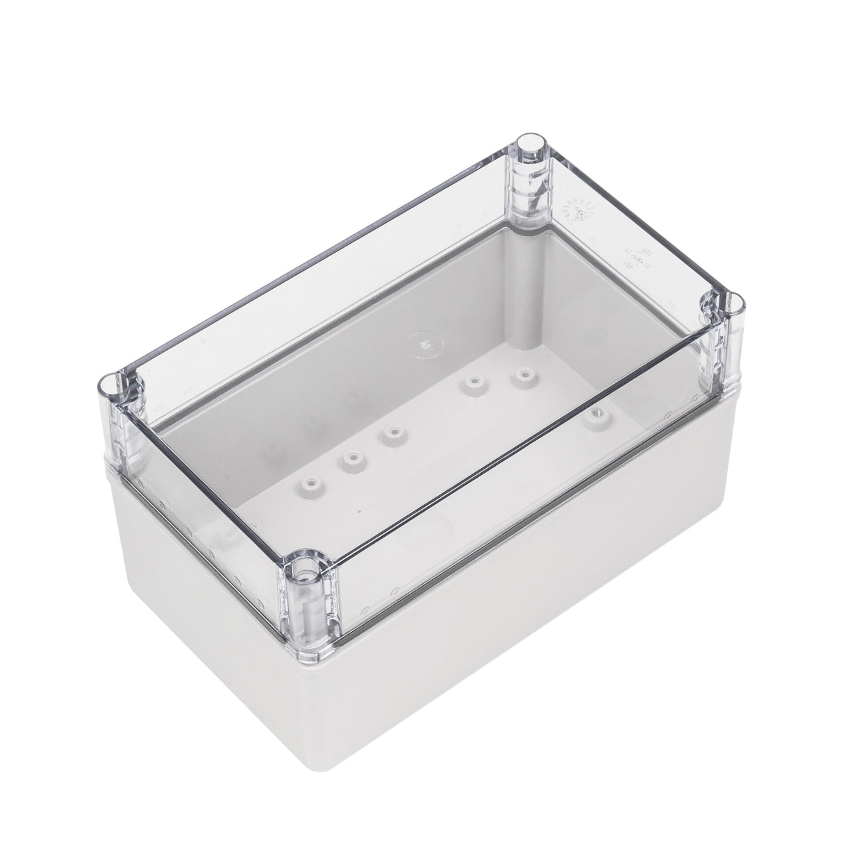 Boxco S-Series 150x250x130mm Plastic Enclosure, IP67, IK08, ABS, Transparent Cover, Screw Type - PHOTO 3