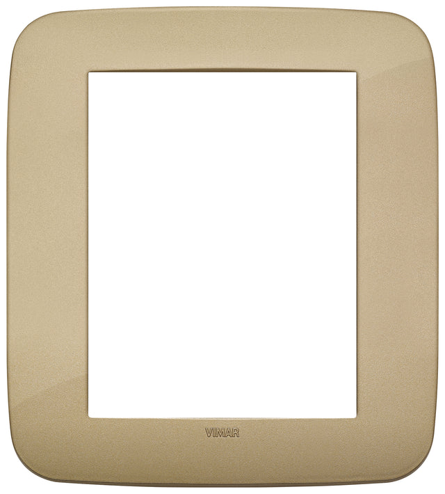 Vimar Arke Round Plate 8M Technopolymer Antique Gold