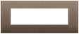 Vimar Arke Classic Plate 7M Aluminium Dark Bronze