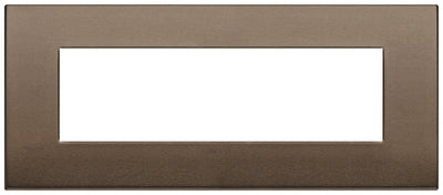 Vimar Arke Classic Plate 7M Aluminium Dark Bronze