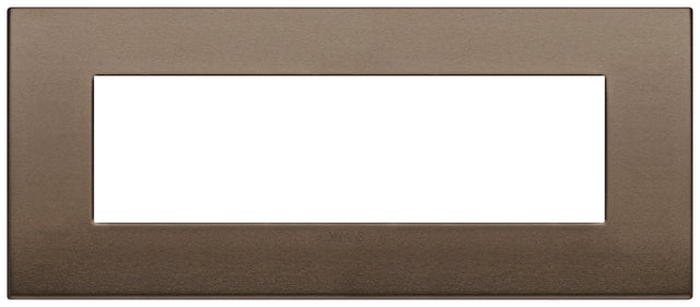 Vimar Arke Classic Plate 7M Aluminium Dark Bronze