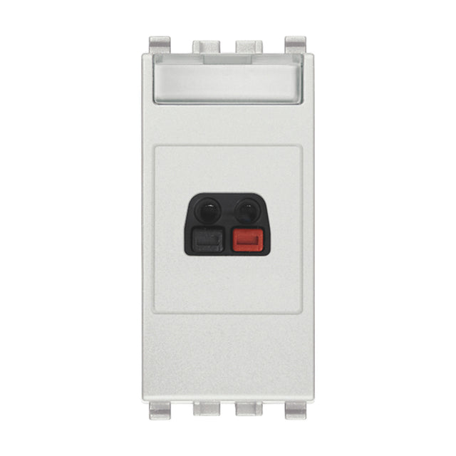 Eikon Speaker Connector Silver
