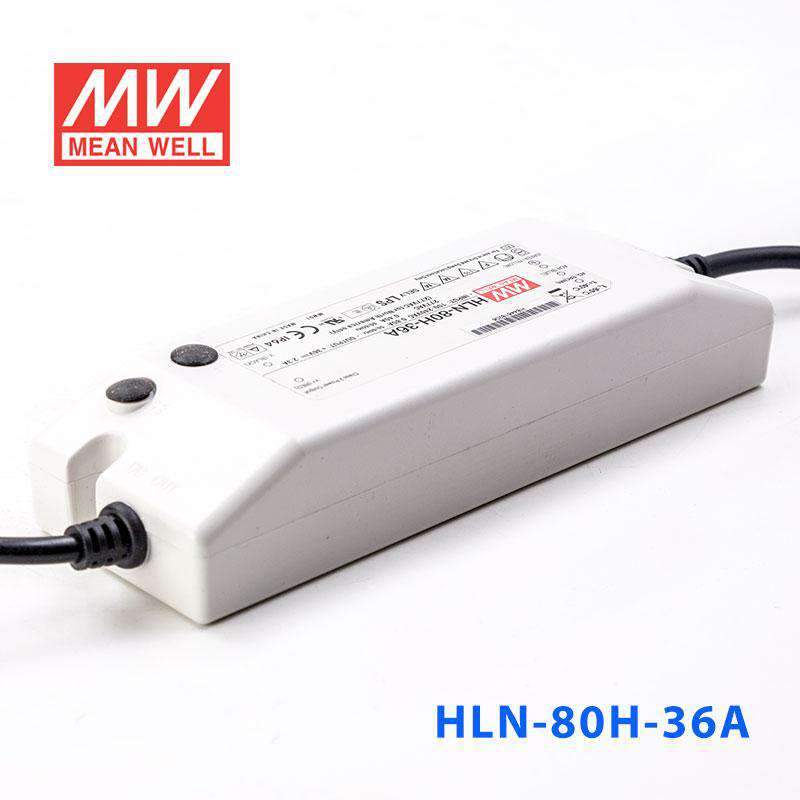 Mean Well HLN-80H-36A Power Supply 80W 36V - IP64, Adjustable 2.3A - PHOTO 3