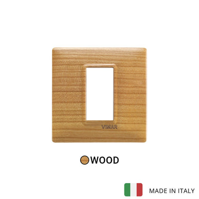 Vimar Plana Plate 1M Wood Cherry