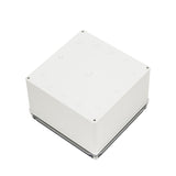 Boxco S-Series 200x200x130mm Plastic Enclosure, IP67, IK08, PC, Transparent Cover, Screw Type - PHOTO 2
