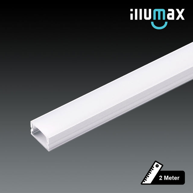 EXLP06 Aluminum Extrusion - Linear Profile - 12mm Wide, 7mm High