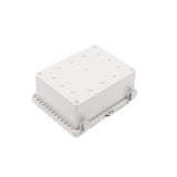 Boxco P-Series 170x220x100mm Plastic Enclosure, IP67, IK08, ABS, Grey Cover, Molded Hinge and Latch Type - PHOTO 1