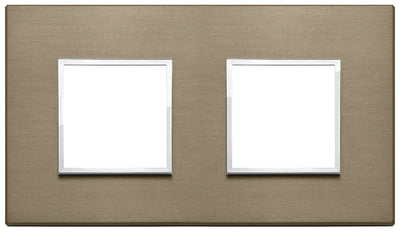 Vimar Eikon Evo Plate 4M (2+2) 71MM Aluminium Dark Bronze