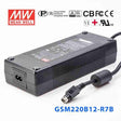 Mean Well GSM220B12-R7B Power Supply 180W 12V 15A