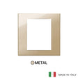 Vimar Eikon Exe Plate 8M Metal Gold