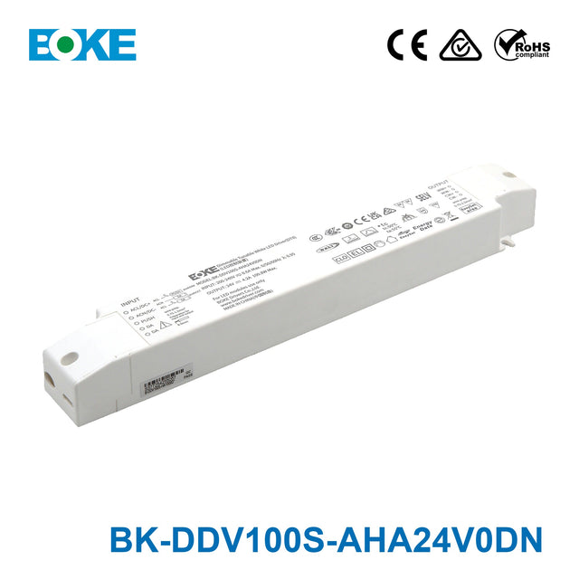 BOKE BK-DDV100S-AHA24V0DN 100W 24V DALI-2 DT8 Tunable White LED Driver 4.2A