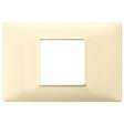 Vimar Plana Plate 2M Technopolymer Cream white