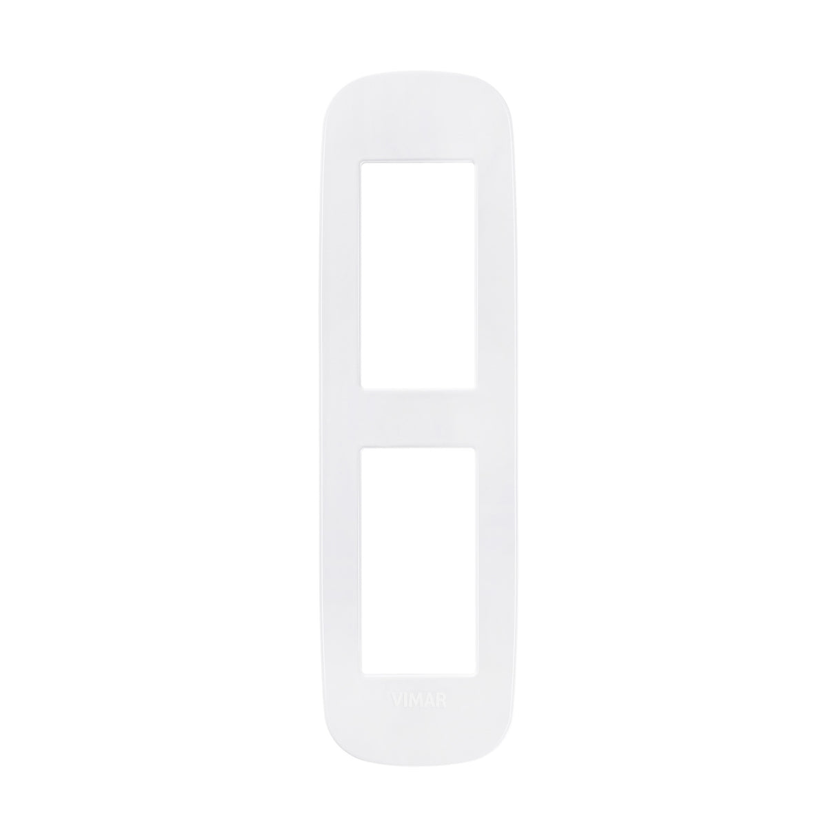 Vimar Arke Round Plate 2Mpan Technopolymer White