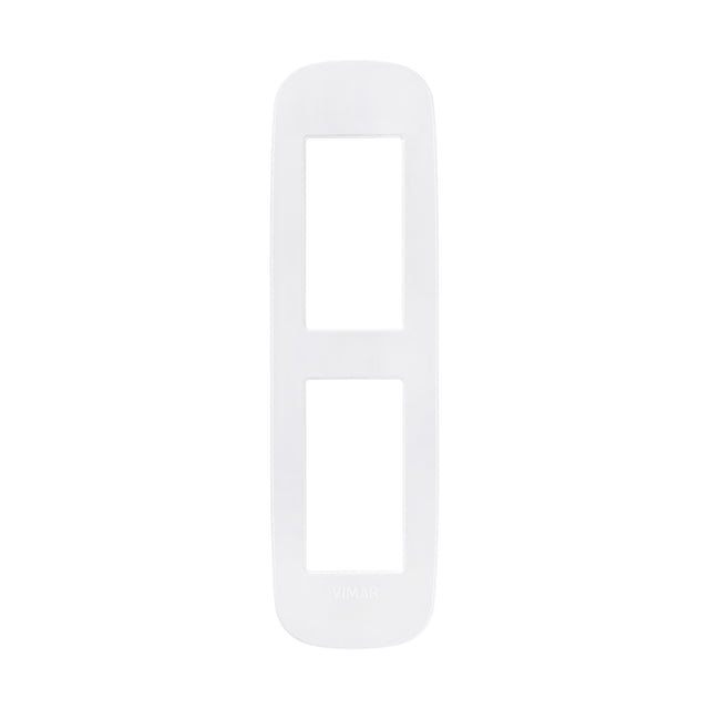 Vimar Arke Round Plate 2Mpan Technopolymer White