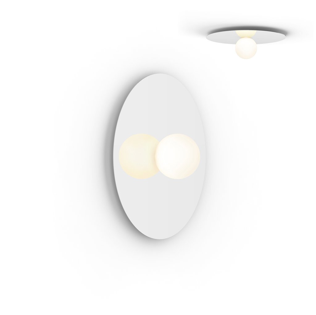 Pablo Flush Bola Disc 22" Gloss White - PHOTO 1