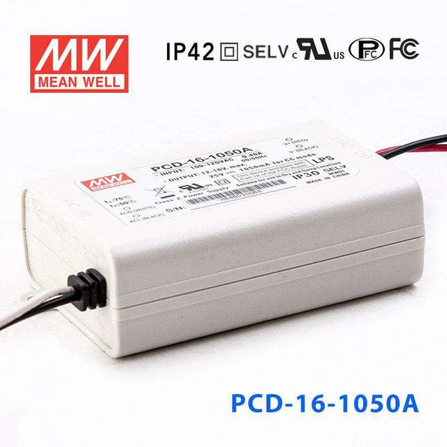 Mean Well PCD-16-1050A Power Supply 16W 1050mA