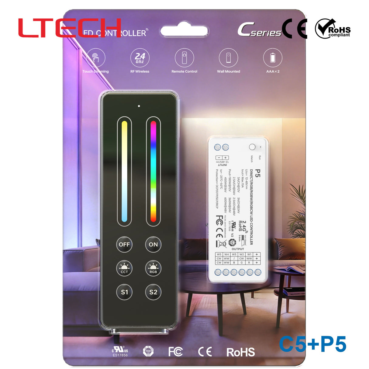Ltech C5+P5 LED Controller
