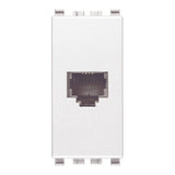 Eikon RJ11 Phone Jack 6/4 White