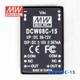 Mean Well DCW08C-15 DC-DC Converter - 8W - 36~72V in ±15V out 267mA - PHOTO 2