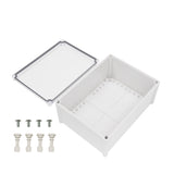Boxco S-Series 380x560x180mm Plastic Enclosure, IP67, IK08, ABS, Transparent Cover, Screw Type - PHOTO 1