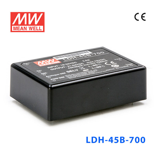 Mean Well LDH-45B-1050 DC/DC LED Driver CC 1050mA - Step-up